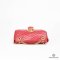 GUCCI MARMONT FLAP 26 RED CHEVRON GHW