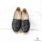 CHANEL ESPADRILLES 38 BLACK