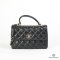 CHANEL TRENDY CC LARGE BLACK LAMB GHW