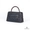 CHANEL COCO LIZARD 10.5 BLACK CAVIAR LGHW 31050818