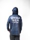 Navy Wave Hoodie