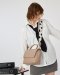 Simply flap bag-Beige