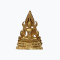 Golden Ra, Phra Buddha Chinnarat, Por Por Ror Por Ror, model restored, year 1991, number 51, weight 14.85 grams.