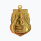 Phra Pairee Phinat amulet, 50th Anniversary of King Bhumibol Adulyadej, rev. Gold set, weighs 21.5gms., with original box