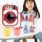 Mini washing machine for kid เครื่องซักผ้ามีเสียง มีไฟ ใส่น้ำได้!