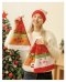 หมวกกวาง Happy Xmas ลายน่ารัก เนื้อผ้านุ่มนิ่ม ใส่สบาย