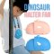 Dinosaur halter fan พัดลมไดโนห้อยคอพกพา น้ำหนักเบา