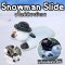 SNOWMAN SNOW SLIDE กระดานสไลด์เป่าลมตุ๊กตาหิมะ