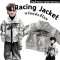 เสื้อแจ็กเก็ตเด็กสีเงินเท่ๆ racing jacket 