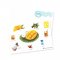 playtone siam cookery postcard mango sticky rice