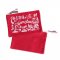 pop shop stationery bag red