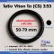 โอริง AS Standard Viton โต 3.53 mm | O-Ring V75 | ทนน้ำมัน ทนความร้อน | เลือกขนาด ID 50-79 mm ในตัวเลือก