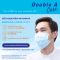 Double A Care หน้ากากอนามัยทางการแพทย์ ชนิดยางยืด 3 ชั้น (SURGICAL MASK 3 PLY) บรรจุ 50 ชิ้น/กล่อง