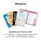 Menghua สมุด Planner 2024 แพลนเนอร์ ขนาด A5