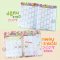 สมุด Planner 2027 แพลนเนอร์ ขนาด A4 : Mayflower (1เล่ม)