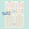 Menghua สมุด Planner 2026 แพลนเนอร์ ขนาด A4
