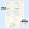 Menghua สมุด Planner 2026 แพลนเนอร์ ขนาด A5