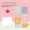 Double A สมุด สมุดบันทึก 90x160 มม. 80 แกรม 24 แผ่น ลาย A Piece of mind