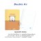 Double A สมุด สมุดบันทึก เย็บลวด ขนาด A6/A5 80 แกรม 40 แผ่น รุ่น Gohan