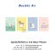 Double A x Bear Please สมุด สมุดสันห่วง 80แกรม 60แผ่น ขนาด A5 คละลาย