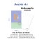 Double A สมุด สมุดบันทึก 90x160 มม. 80 แกรม 24 แผ่น ลาย A Piece of mind
