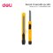 คัตเตอร์ คัตเตอร์ด้ามพลาสติก ระบบล๊อก Deli รุ่น 2051