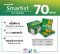 (ยกกล่อง) 5 รีม กระดาษถ่ายเอกสาร Smartist ขนาด A4 หนา 70 แกรม 500แผ่น/รีม