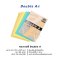 Double A กระดาษสี ขนาด A4 หนา 80 แกรม 25 แผ่น