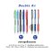 Double A ปากกาลูกลื่น ขนาดหัว 0.7มม. และ 0.5มม. รุ่น TriTouch Ball Pen (1 ด้าม)