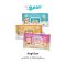 Lalabear ทิชชู่ ทิชชู่เปียก ปราศจากแอลกอฮอล์ 65 แผ่น/ห่อ