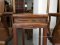 Set of Yokeback Chairs with Side Table