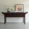 โต๊ะคอนโซลไม้แท้ 4 ลิ้นชัก 4 drawer wooden chinese console table