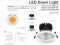 LED DOWN LIGHT 38W