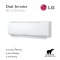 แอร์ LG อินเวอร์เตอร์ ISC10E.TD1 9,000 BTU. น้ำยา R32