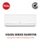 T-VOXIN25S แอร์ TCL VoxIN Series #สั่งงานด้วยเสียง #Wi-Fi #ควบคุมด้วย AI #ระบบอินเวอร์เตอร์ #Inverter น้ำยา R32 พร้อมบริการติดตั้ง