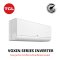 T-VOXIN25S แอร์ TCL VoxIN Series #สั่งงานด้วยเสียง #Wi-Fi #ควบคุมด้วย AI #ระบบอินเวอร์เตอร์ #Inverter น้ำยา R32 พร้อมบริการติดตั้ง