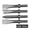 KBE2703150K (HP2090K) "KOBE" ชุดสกัดลม AIR HAMMER & CHISEL KIT "KOBETOOLS" สินค้าประเทศอังกฤษ