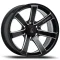 RTC-2 18x9 ET 12 PCD 6x139.7 CB 106.1 Satin Black/Laser Text/Edge Spoke Ball Cut