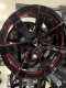 EMOTION-R V09 20x10 ET 25 PCD 6x139.7 CB 106.1 Gloss Black and Red undercut