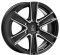 Road & Terrain 16x7 ET 38 PCD 6x130 Black/Full Face Polish/Laser Text