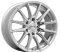 Jager-Onix 18x8.5 ET 40 PCD 6x139.7 CB 106.1 Silver/Face Polish/Laser Text