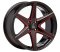 Lenso Jager-Craft 15x7 ET 35 PCD 4x100 Red