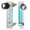 Acrylic oxygen flow meter