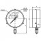 Nagano Keiki Normal pressure gauge (for indoor use) 100Φ General use