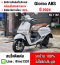 ⭐รถเข้าใหม่⭐ Girono plus สีขาว 2024 รุ่นTOP ABS รถบ้านแท้มือเดียว เครื่องท่อเดิมๆ No1162