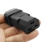 หัวแปลงปลั๊กไฟ IEC C21 ตัวเมีย รองรับความร้อนสูง สำหรับเครื่องสำรองไฟ