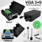 ชุดเข้าหัว DB15 (VGA 3+9) แบบขันน๊อต (Terminal)