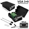 ชุดเข้าหัว DB15 (VGA 3+9) ตัวผู้ (M) แบบขันน๊อต (Terminal)