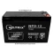 รายละเอียดด้านข้างแบตเตอรี่ UPS เครื่องสำรองไฟ DC12V 9Ah MATRIX