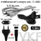 สายไฟ AC Power VKF ปลั๊ก 2 ขากลม to IEC C7 หัวเลข 8 ขนาด 0.75 Sq.mm. 10A สายทองแดงแท้มาตรฐาน มอก.